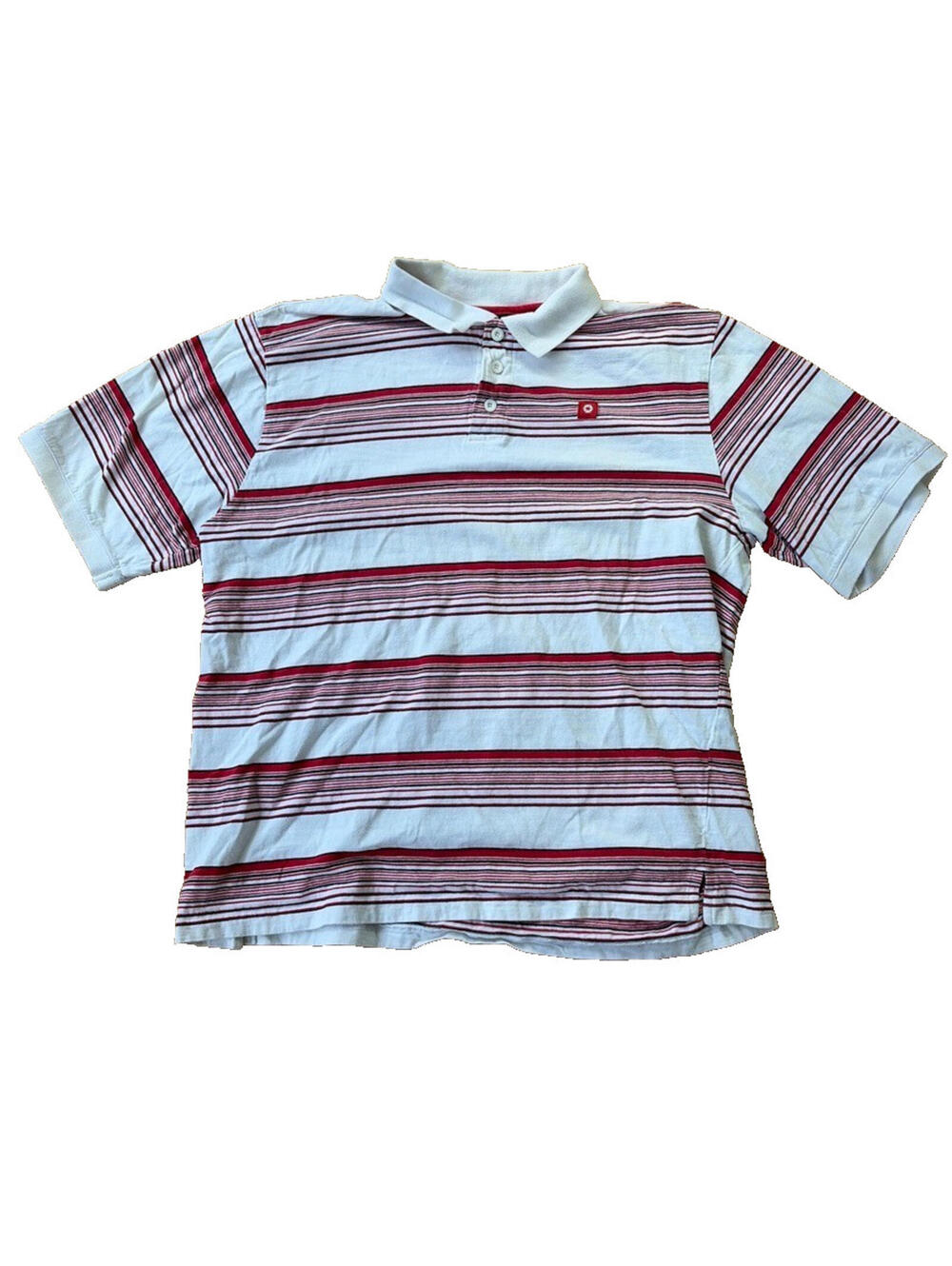 Preowned Men's SOUTHPOLE Authentic Collection Striped Polo Shirt  Size XL